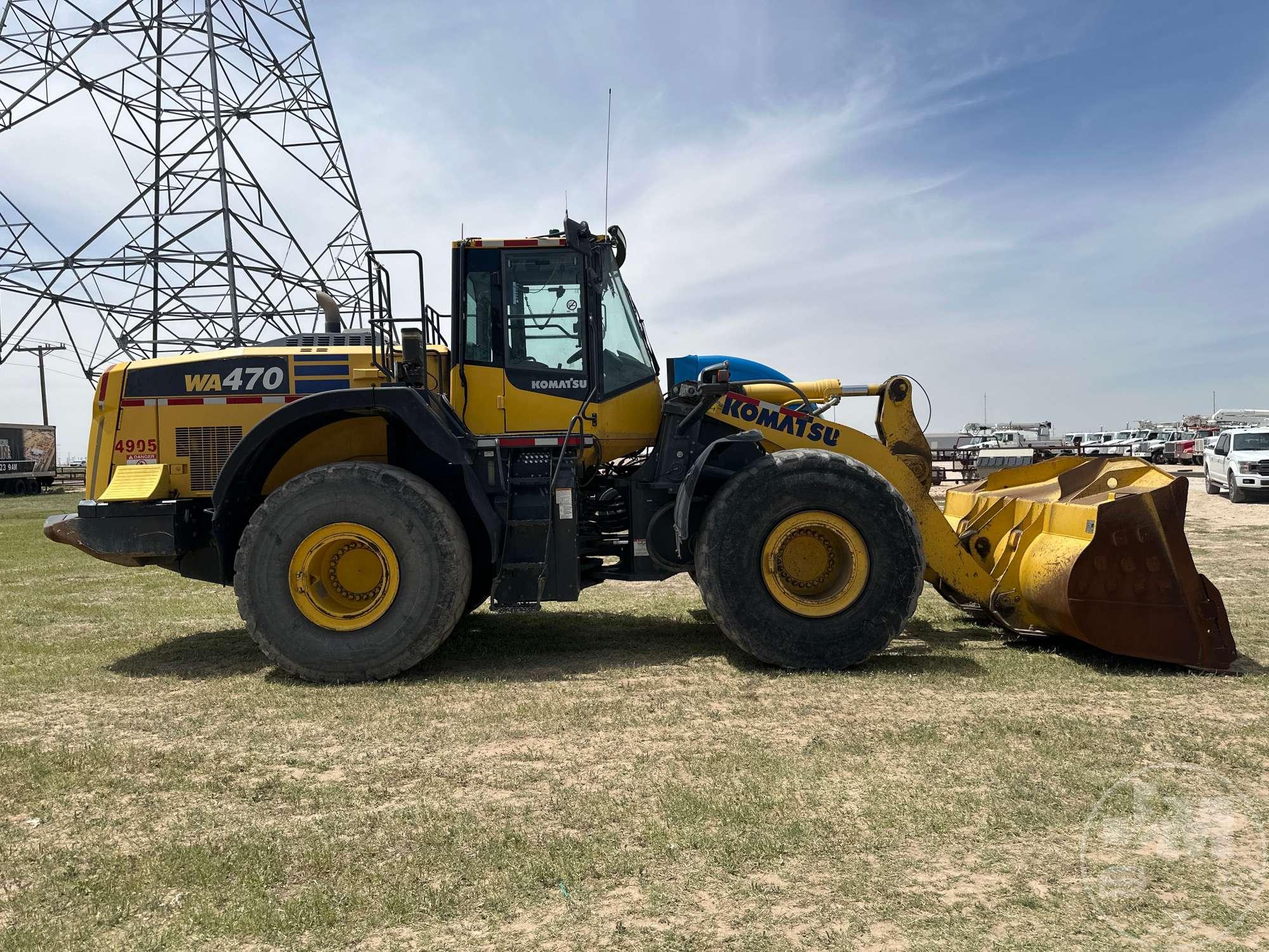 2019 KOMATSU WA470-8 WHEEL LOADER SN: KMTWA129EJNA49482