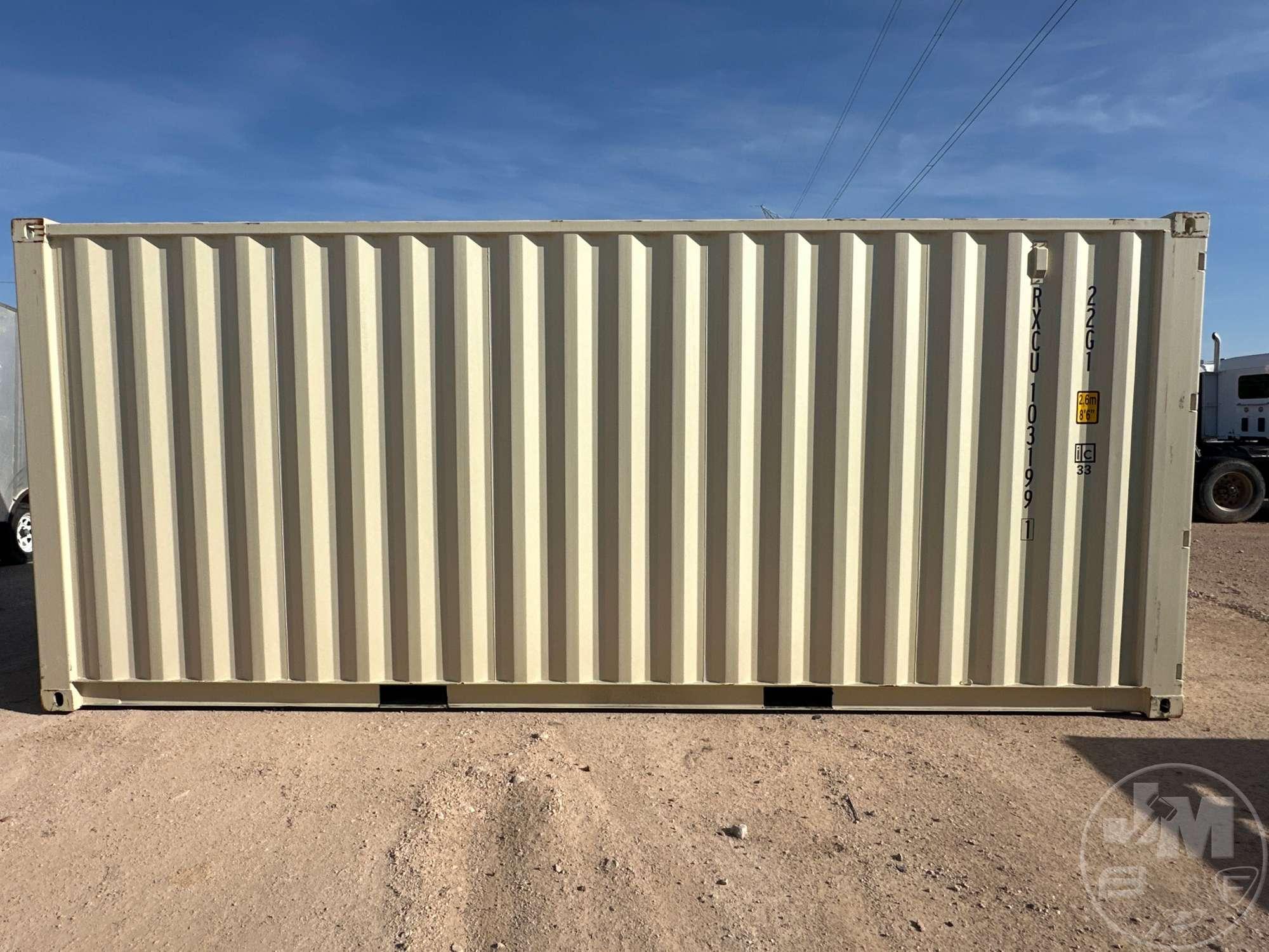 2024 TIANJIN RONG XIN TECHNOLOGY CO 20' CONTAINER SN: RXCU1031991