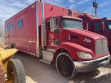 2011 KENWORTH T3 SERIES VIN: 2NKHHM7X0BM289603 S COMMAND CENTER/FRAC