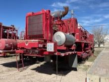 2010 MERTZ FRAC PUMP TRAILER VIN 1M91P4020AA211295