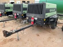 2018 SULLAIR 185DPQ 185 SKID MOUNTED AIR COMPRESSOR SN: 201805030105