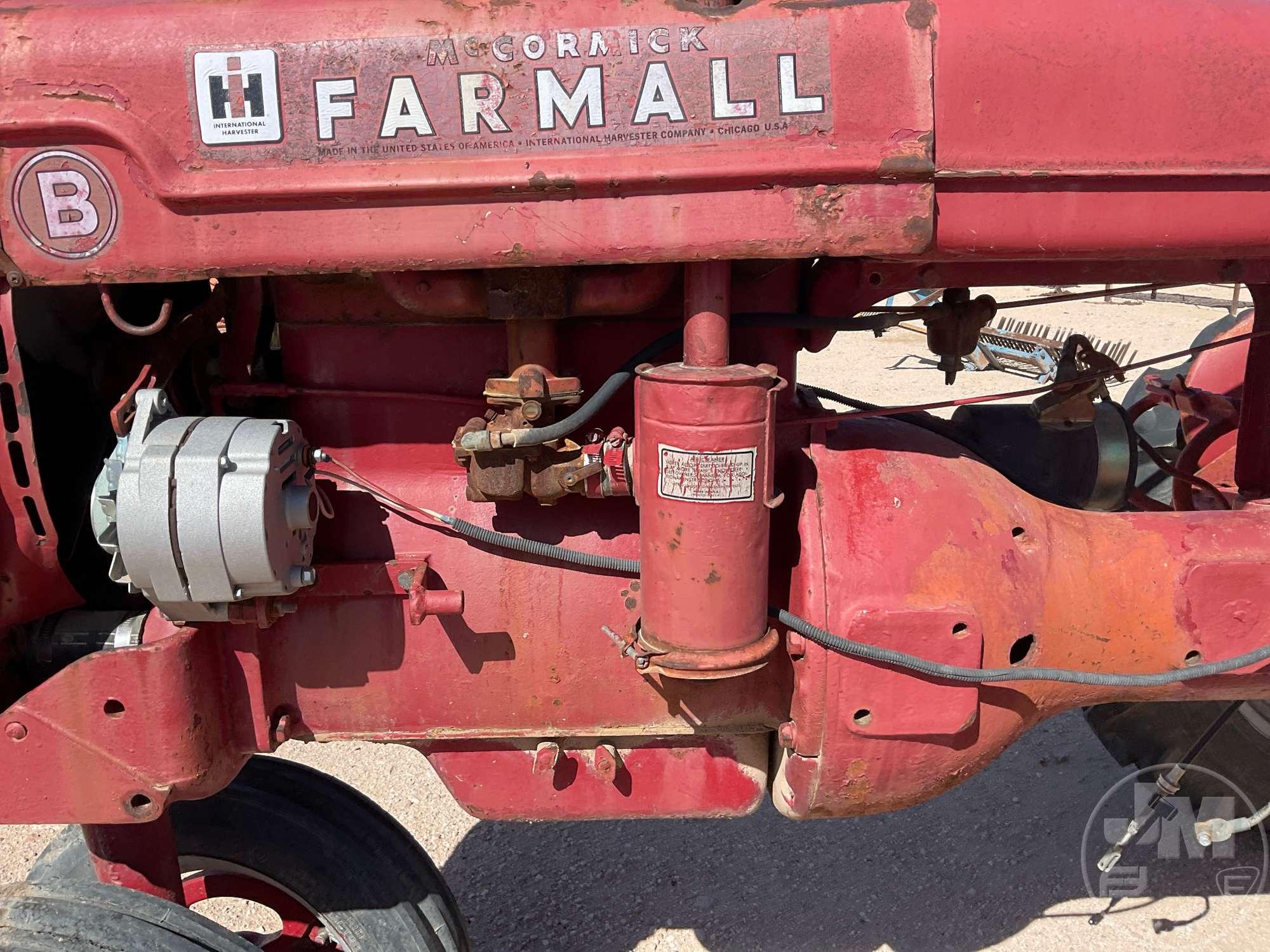 MCCORMICK FARMALL TRACTOR