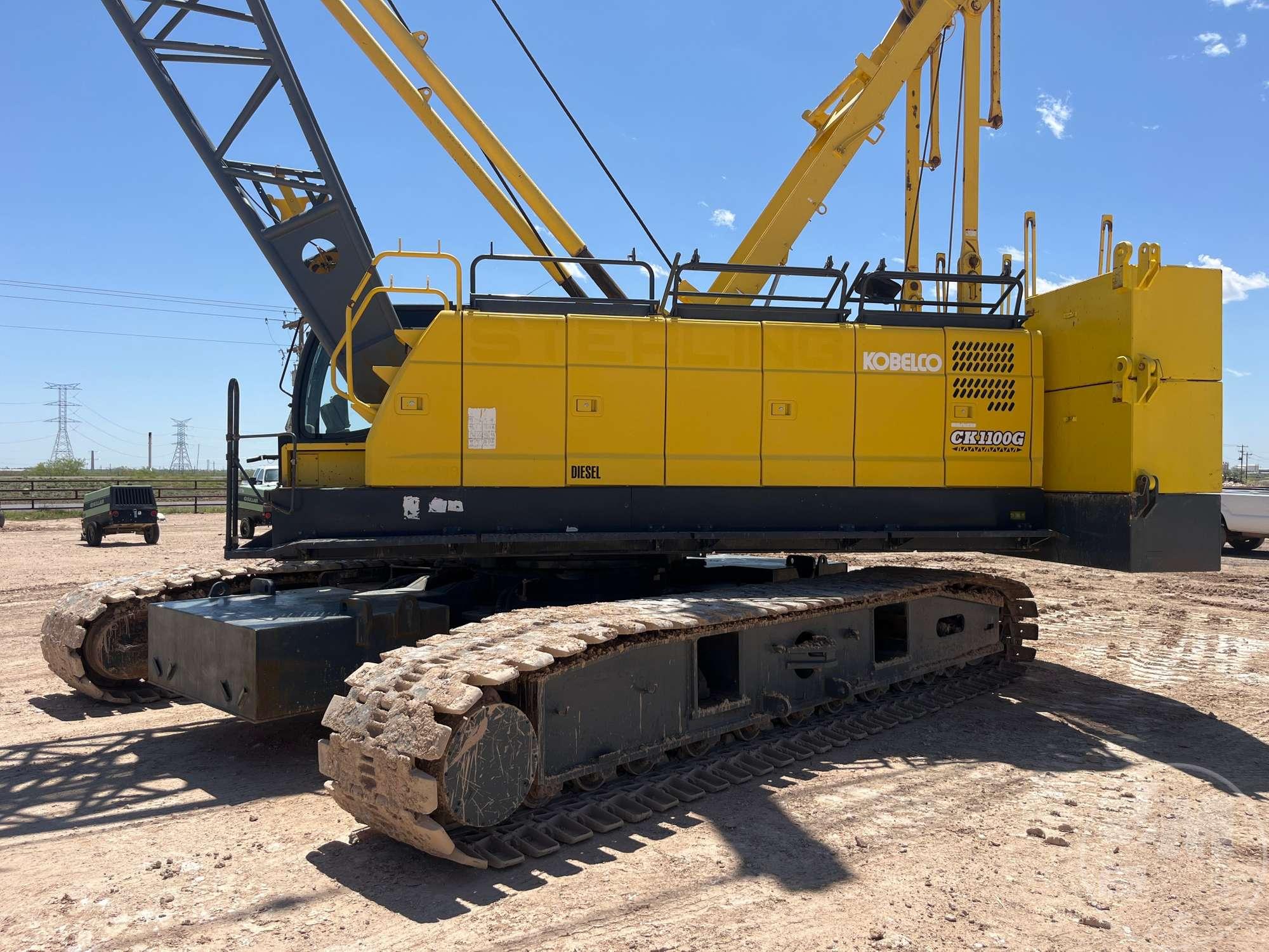 2014 KOBELCO CK1100G CRAWLER CRANE SN: GH0403159