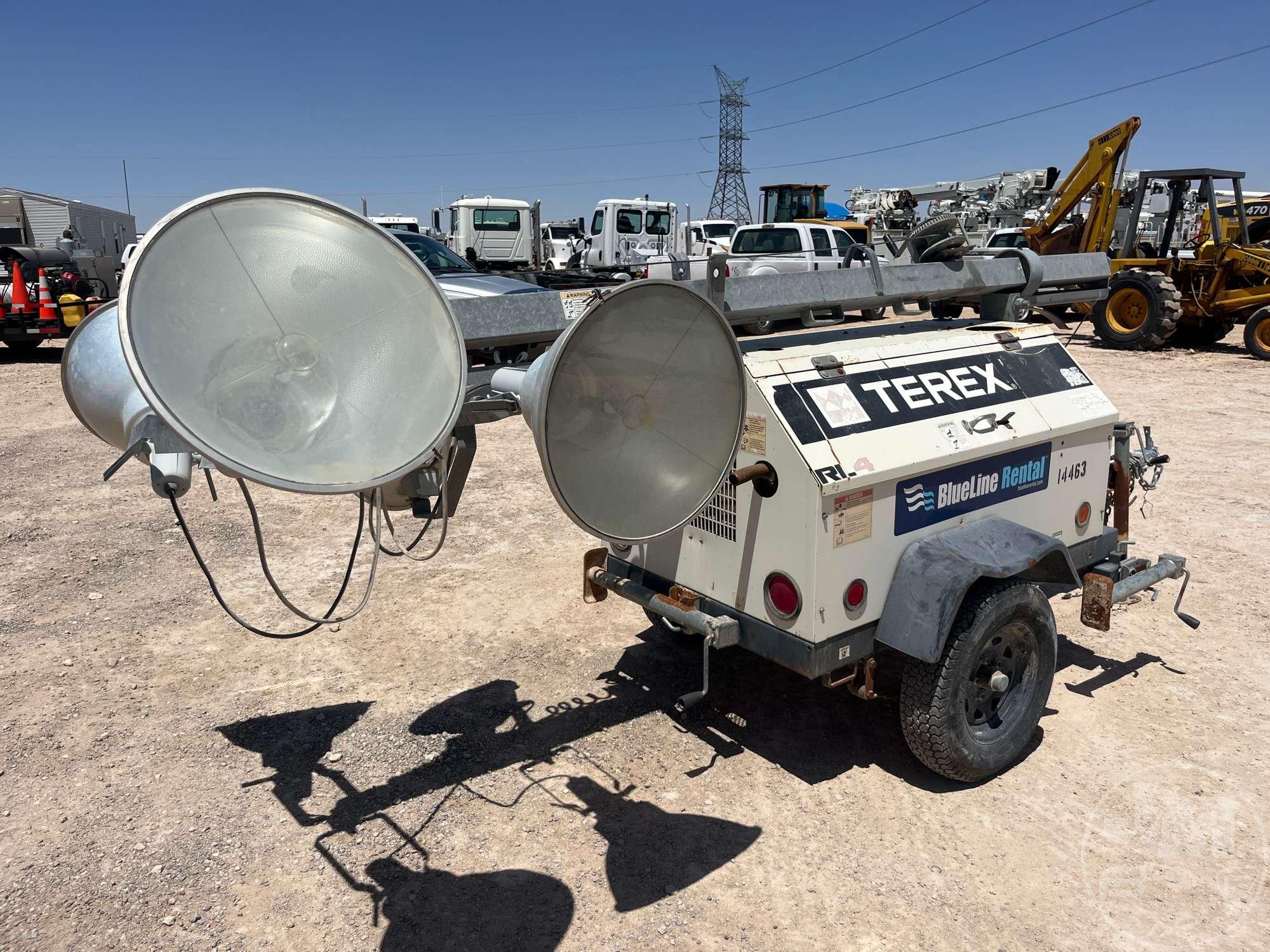 2012 TEREX RL4 4 BULB LIGHT TOWER SN: RL4121767