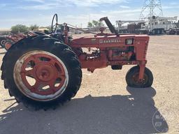 MCCORMICK FARMALL H SN: 262408 TRACTOR