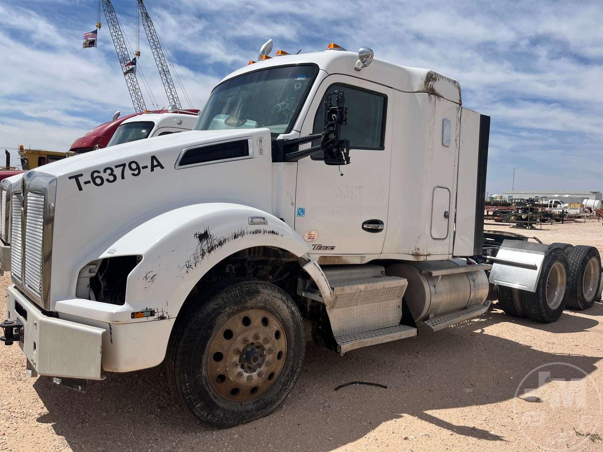 2019 KENWORTH T880 T/A DAY CAB TRUCK TRACTOR VIN: 1XKZDP9X7KJ296379