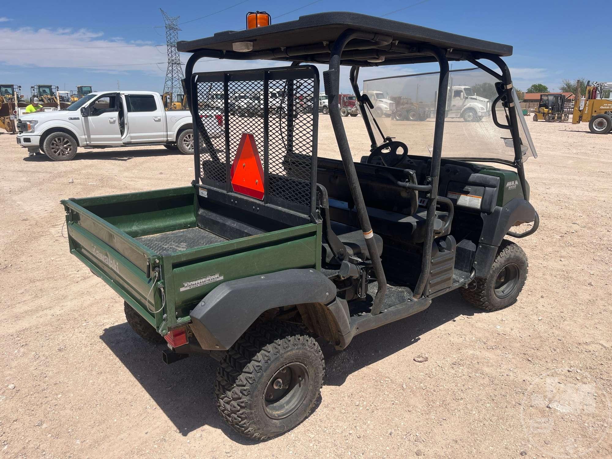 2015 KAWASAKI 4010 MULE SIDE BY SIDE SN: JK1AFCR18FB525525