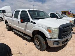 2012 FORD F-350 VIN: 1FT8W3B63CEA92099 CREW CAB 4X4 PICKUP