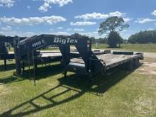 2016 BIG TEX 22GN-20BK+5 20' FLATBED TRAILER VIN: 16VGX2026G6091973