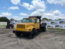 2001 INTERNATIONAL 4700 SINGLE AXLE DUMP TRUCK VIN: 1HTSCABN01H396886