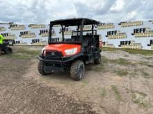 2019 KUBOTA RTV-X1140W-H SN: A5KD2GDBKKG032338