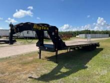 2021 BIG TEX 22GN-25BK+5MR 30' FLATBED TRAILER VIN: 16V3F3827M6045432