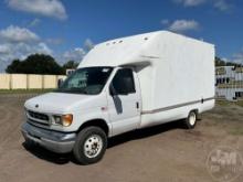 2002 FORD E-350 SINGLE AXLE VAN TRUCK VIN: 1FDWE35LX2HA45060