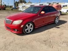 2008 MERCEDES-BENZ C-CLASS VIN: WDDGF54X58F050618