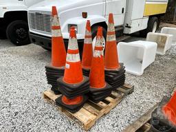 QTY OF SAFETY CONES