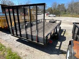 2010 CARRY-ON TRAILER UTILITY TRAILER 6'X12' VIN: 4YMUL1210AG121847