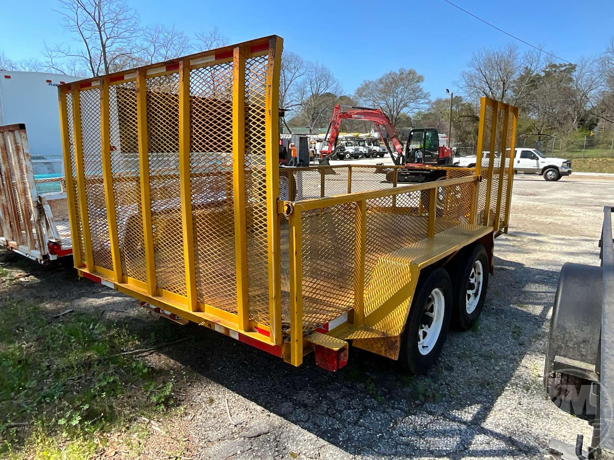 2004 ROLLINS 12FB LANDSCAPE TRAILER 6'6"X12' VIN: 12F0212004RST2816