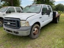 2006 FORD F-350 XL VIN: 1FDWW36P96EA42219 FLATBED