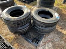 QTY OF (3) 11-15 TRACTOR TIRES, QTY OF (1) 7.50-18