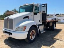 2009 KENWORTH T3 SERIES 5500LBS CRANE TRUCK VIN: 2NKHHM7X59M238432