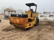 1992 CATERPILLAR CS-433B SINGLE DRUM VIBRATORY ROLLER SN: 4FK00053