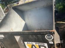 USED ALL PRO  HEAVY DUTY DUMPING HOPPER