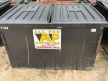 USED ALL PRO HEAVY DUTY 3 CY CAPACITY DUMPING HOPPER