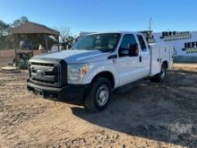 2015 FORD F-350 UTILITY TRUCK VIN: 1FD8X3A62FEC83771