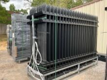 QUANTITY OF (30) METAL FENCE PANELS, 10’...... X 7’......, 4