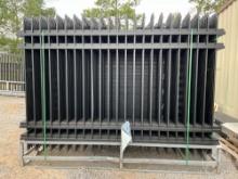 QUANTITY OF (30) METAL FENCE PANELS, 10’...... X 7’......, 4