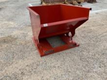 UNUSED STANDARD DUTY 2 CY CAPACITY DUMPING HOPPER