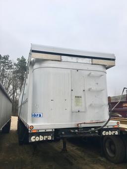 2001 COBRA Steel Sub-frame END Dump Trailer 41'