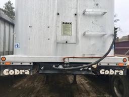 2001 COBRA Steel Sub-frame END Dump Trailer 41'