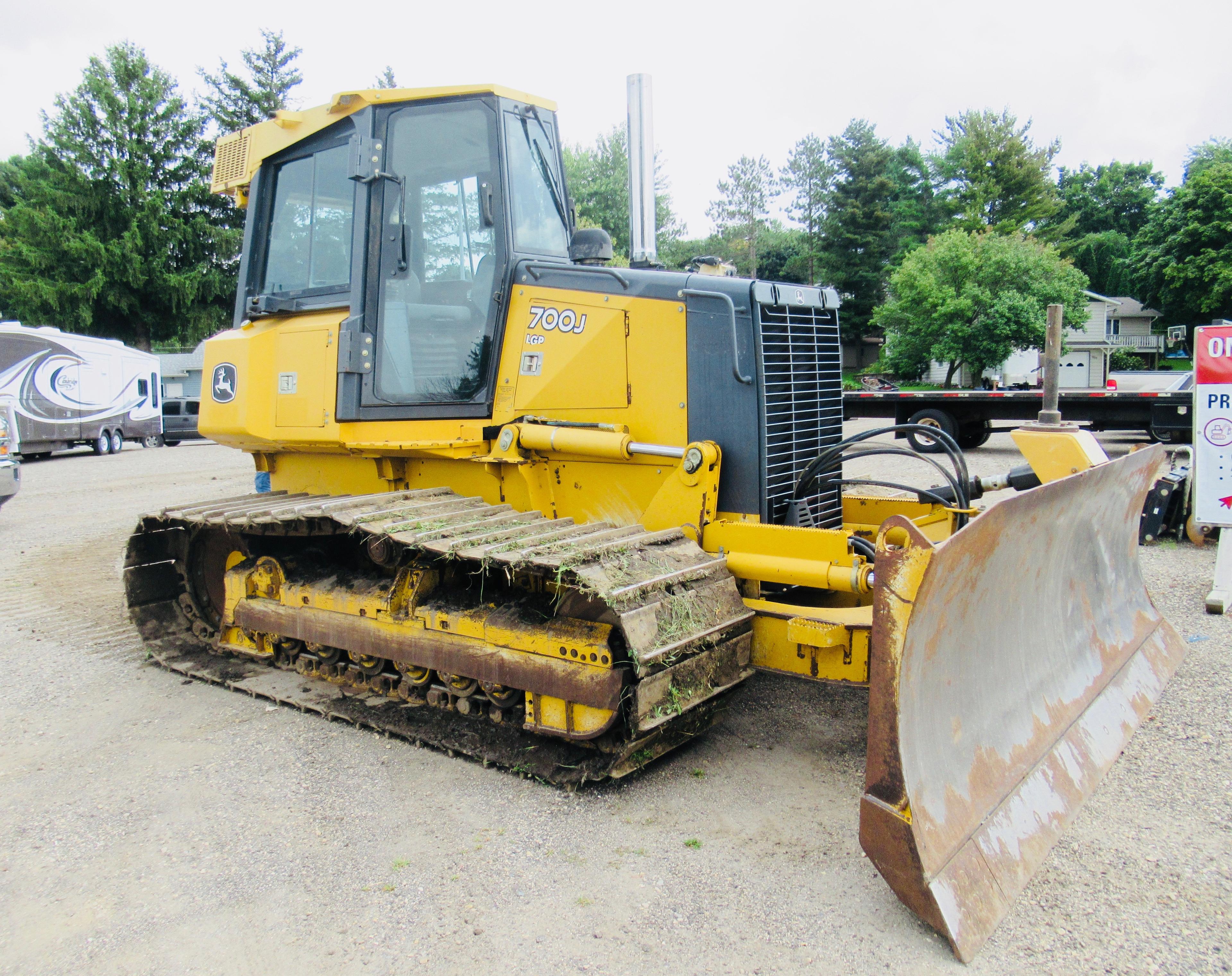 2009 John Deere 700J GLP Crawler Tractor