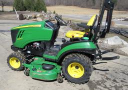 2017 John Deere 1025R Utility Tractor