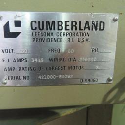 Cumberland Plastic Grinder With 25 HP motor