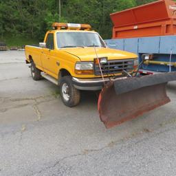 F350 Plow Truck