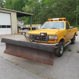 F350 Plow Truck