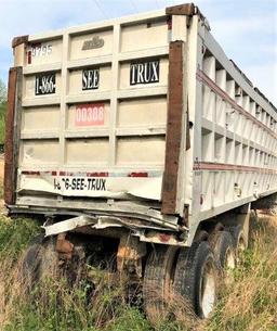 Benson Aluminum Dump Trailer