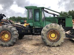 748G3 John Deere Grapple Skidder