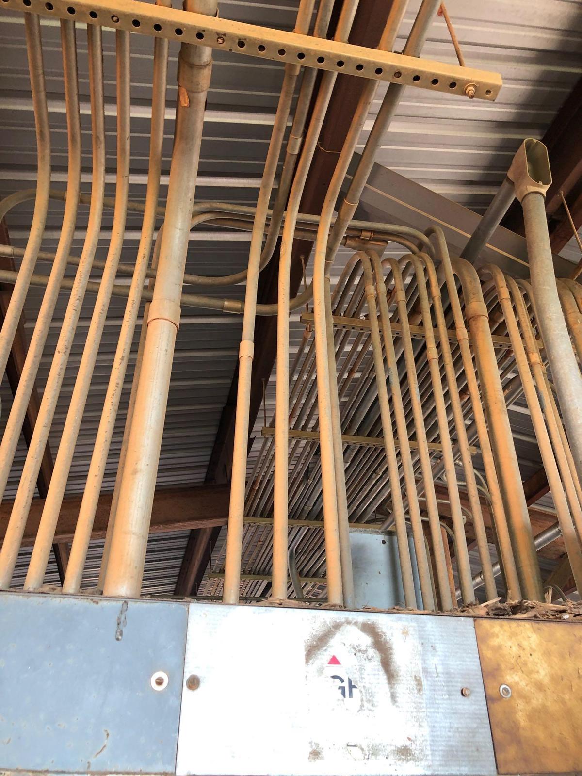 All copper wire & conduit in building