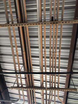 All copper wire & conduit in building