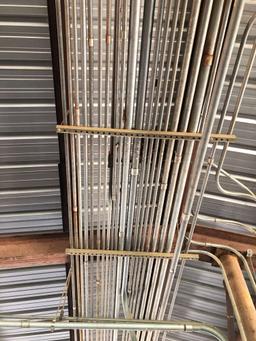 All copper wire & conduit in building