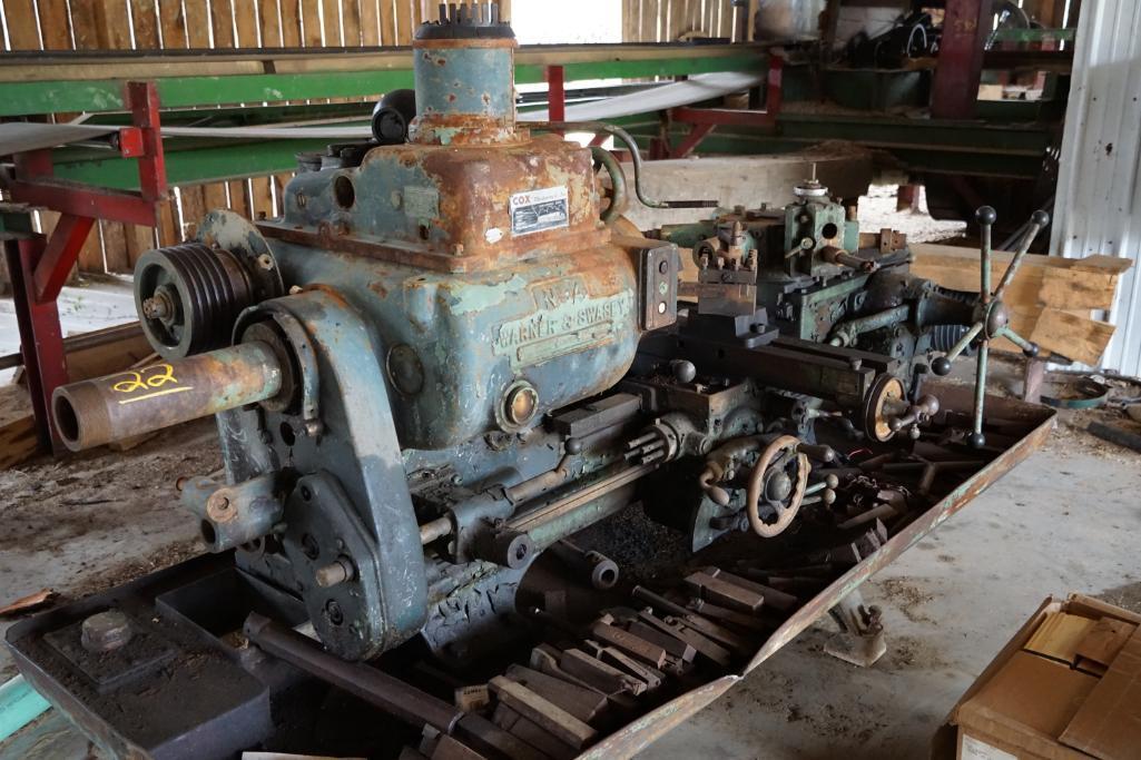 Warner and Swasey Lathe ,