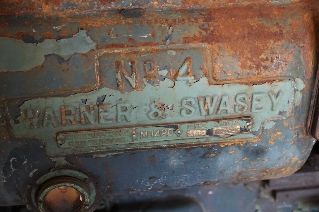 Warner and Swasey Lathe ,