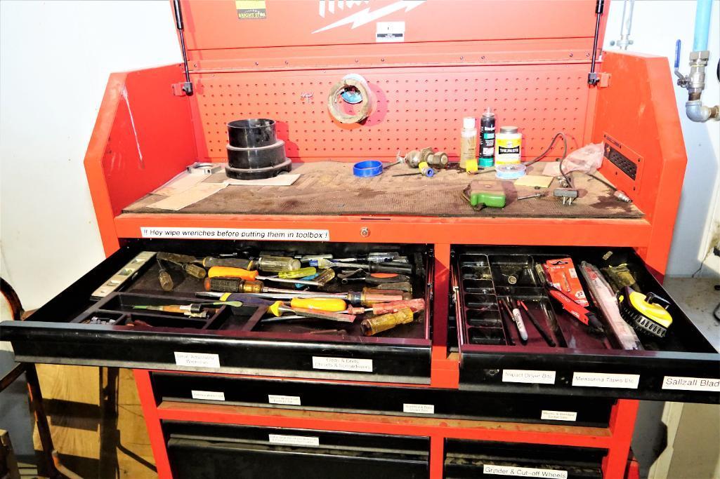 Milwaukee Tool Box and Contents