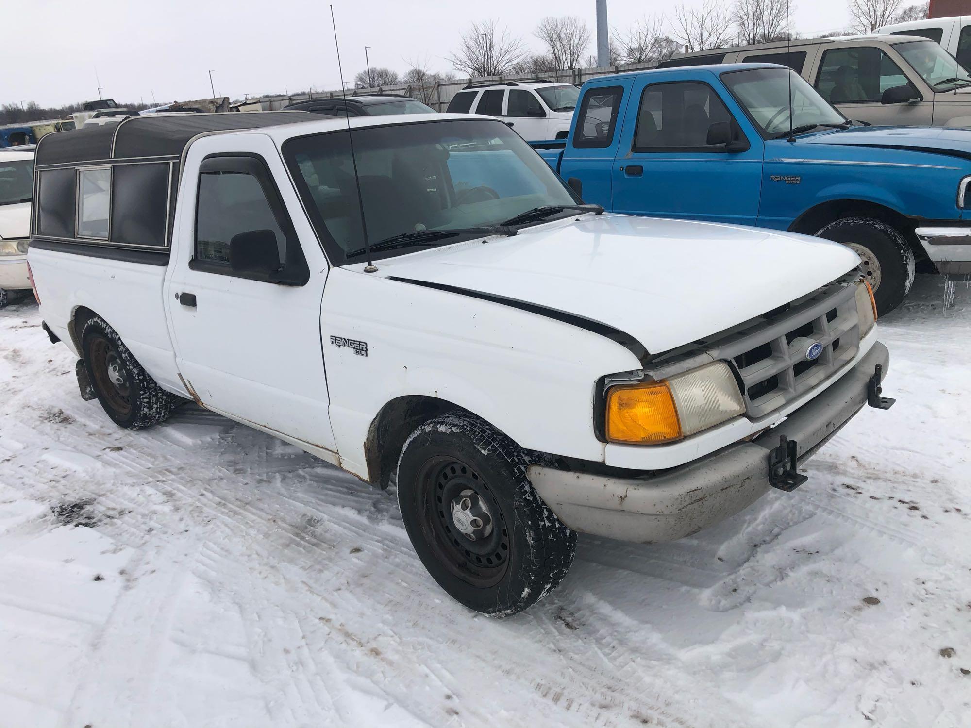 1993 Ford Ranger Pickup Truck, VIN # 1FTCR10AXPTA41262