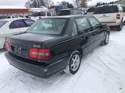 2000 Volvo S70 Passenger Car, VIN # YV1LS61J8Y2657351