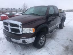 2004 Dodge Ram Pickup Pickup Truck, VIN # 1D7KU28D14J159812