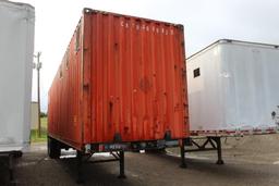 40' closed top container van